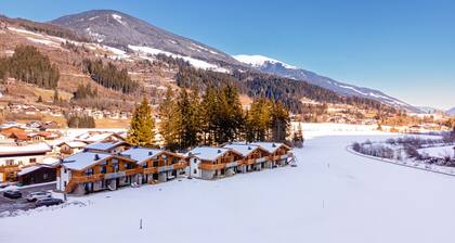 Geräumige Lodge mit Garten und privater Sauna