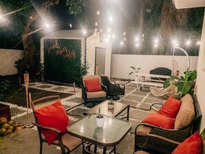 Terrace/patio - Modern Boho Home mins from Beach & NightLife MIAMI (Miami)