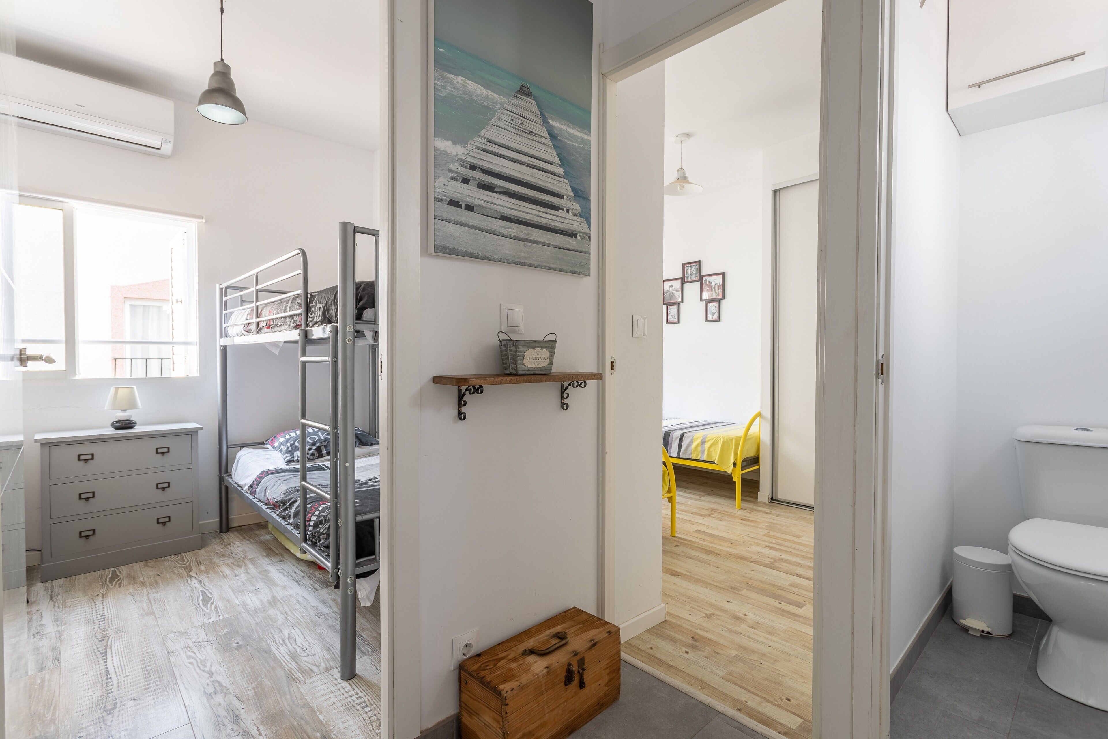 3 bedrooms, iron/ironing board, free WiFi, bed sheets