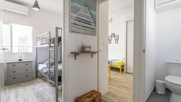 3 chambres, fer et planche Ă repasser, Wi-Fi gratuit, draps fournis