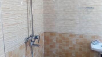 Free toiletries, hair dryer, towels, soap