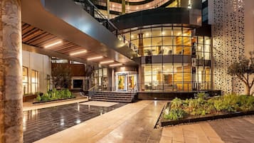 Konaklama yerinin ön cephesi