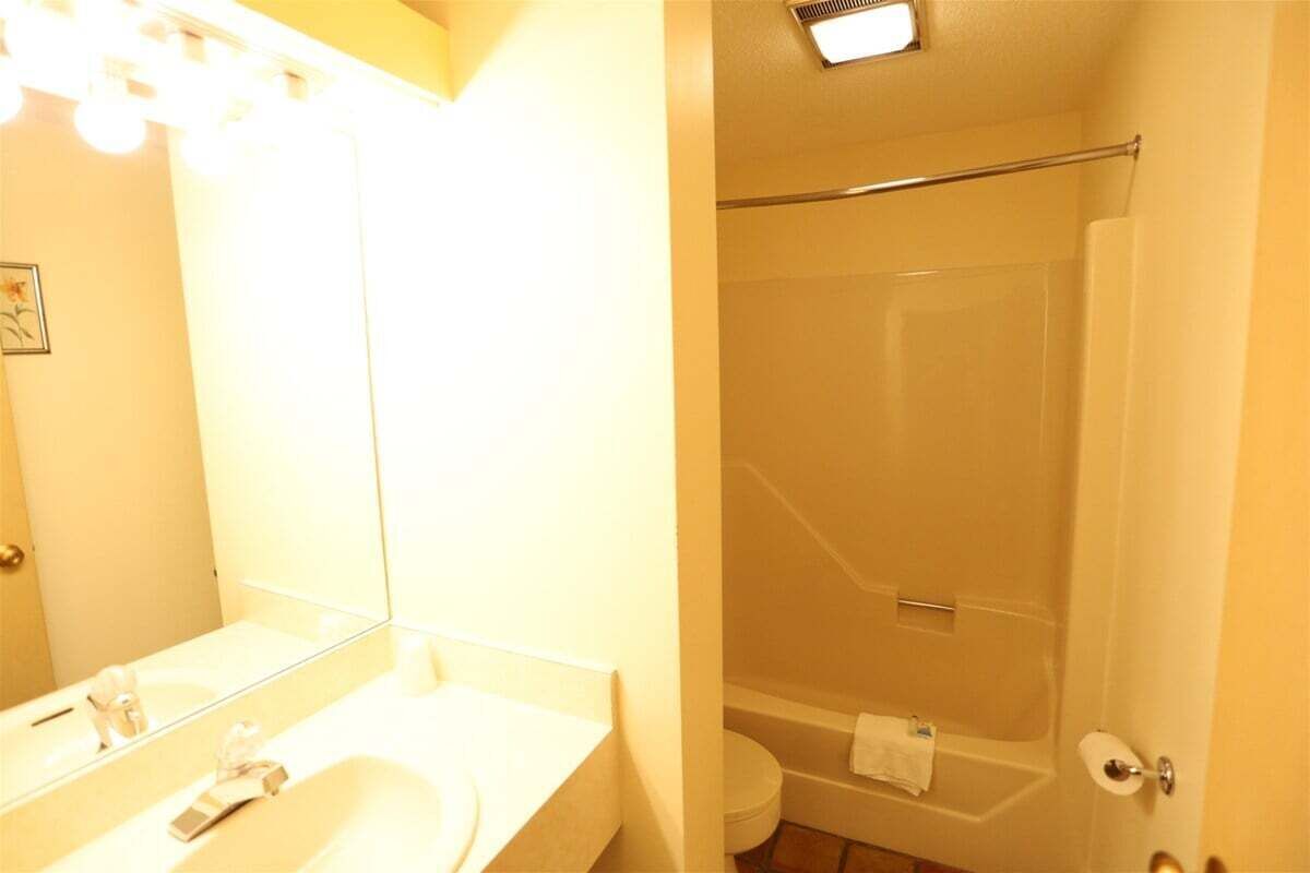 Hair dryer, towels