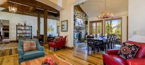 House, Multiple Beds | Living room