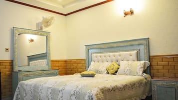 Deluxe Double Room | Blackout drapes, iron/ironing board, free WiFi, bed sheets