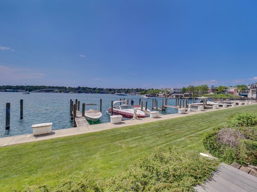 Lake Charlevoix Views | Private Balcony | Pool, Hot Tub, Sauna | Sleeps 4