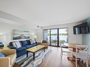 Smart TV - EWI 103 | Lake Charlevoix Views | Downtown Charlevoix | Pool, Hot Tub, Sauna (Charlevoix)