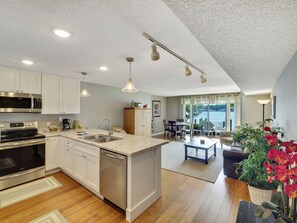 Kühlschrank, Mikrowelle, Herdplatte, Geschirrspüler