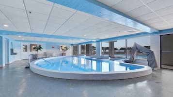 Indoor pool, a heated pool