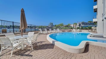 Indoor pool, a heated pool