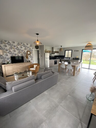 Maison neuve entre plages et foret