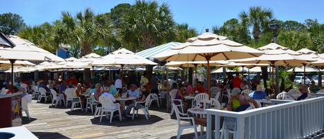 Opções para refeição ao ar livre