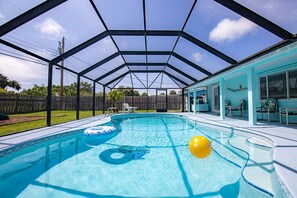 Außenpool, beheizter Pool