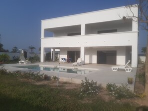 Alberca al aire libre 