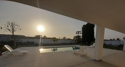 Cap Skirring Superb apartment in a private villa with swimming pool.