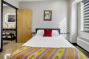 1 bedroom, iron/ironing board, travel crib, free WiFi