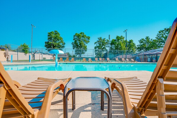 Indoor pool, a heated pool