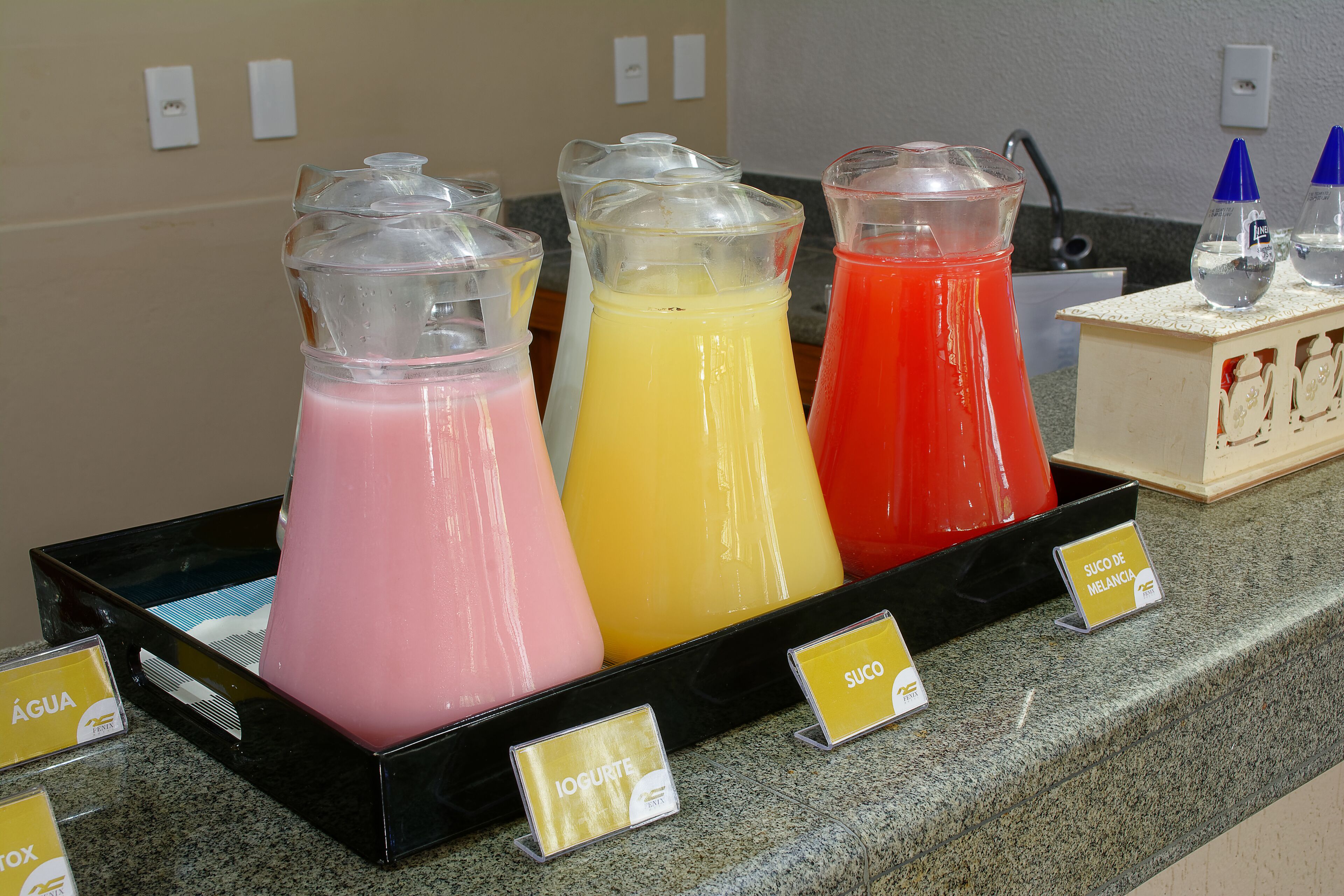 free daily self-service breakfast