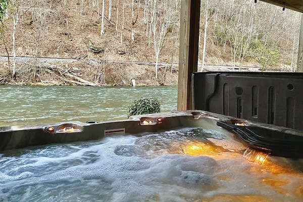 Bañera de hidromasaje exterior