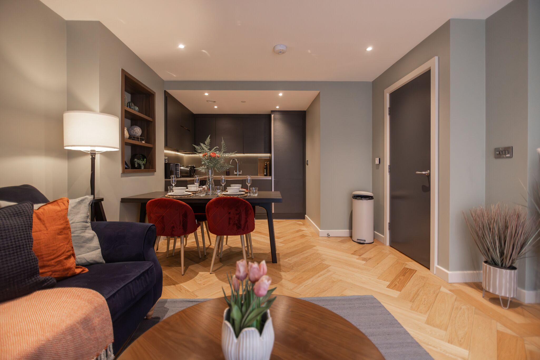 Luxe appartement, en-suite badkamer (23) | Lounge