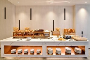 Morgenmadsbuffet hver dag mod et gebyr