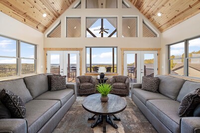 Breathtaking Views of Table Rock Lake, Crown Jewel w/boat slip & indoor pool