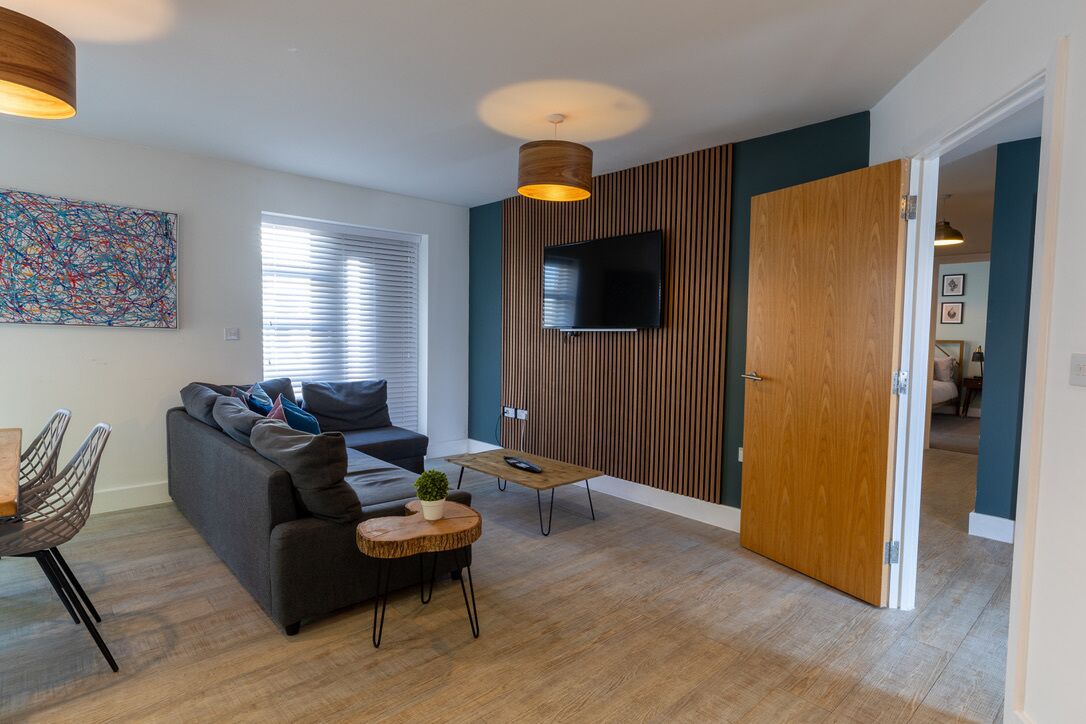 Design Apartment, Accessible, Ensuite (Orchard Point) | Lounge