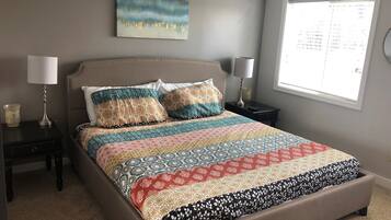 2 soveværelser, gratis Wi-Fi, sengetøj, adgang for kørestole