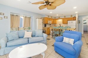 Smart TV - Cape Happy Hour—Dog-Friendly Gulf-View · Sunset Decks · Steps to Beachfront Pool (Port St. Joe)