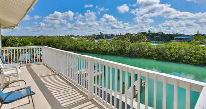 Stunning Views of the Beach & Bay - Spacious updated One BR condo w private deck