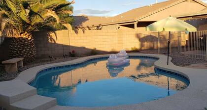 Beautiful home with private outdoor swimming pool