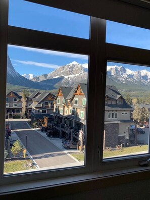 Interior - Top-Floor Condo | 2BR + AC with Mountain Views (Canmore)