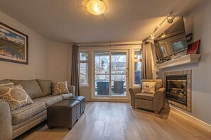 TV, fireplace, Netflix, streaming services