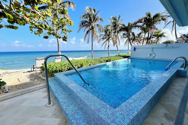 A private pool and beach, all to yourself.