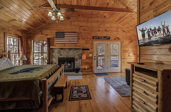 1 Schlafzimmer, Bügeleisen/Bügelbrett, kostenloses WLAN, Bettwäsche