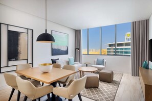 Appartement, 3 slaapkamers | Luxe beddengoed, een kluis op de kamer, individueel gemeubileerd