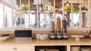 Daily buffet breakfast (EUR 22 per person)