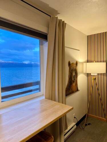 Northern Lights Suite - View of Kachemak Bay in Homer Alaska