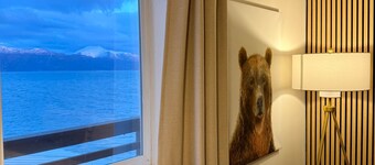 Northern Lights Suite - View of Kachemak Bay in Homer Alaska