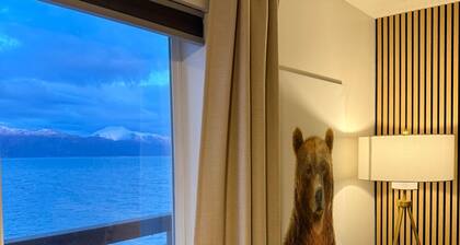 Northern Lights Suite - View of Kachemak Bay in Homer Alaska