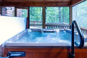 Bubbelpool inomhus