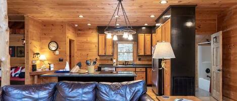 Smart TV, fireplace, offices