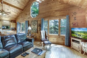 Smart TV, fireplace, offices