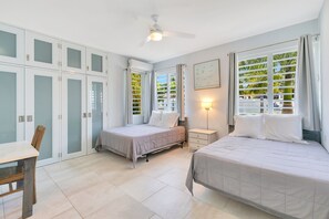 6 chambres, bureau, lit de bébé portatif, Wi-Fi