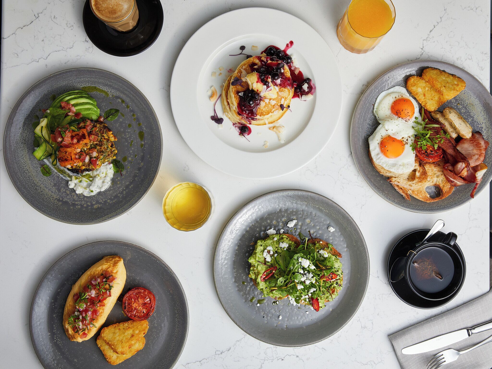 Daily buffet breakfast for a fee