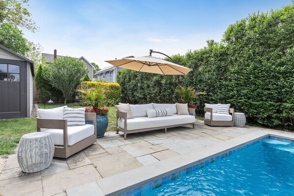 Außenpool, beheizter Pool