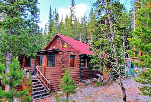 3 BR Mountain Log Cabin at St. Mary's Glacier