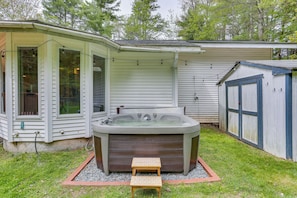 Bain à remous extérieur
