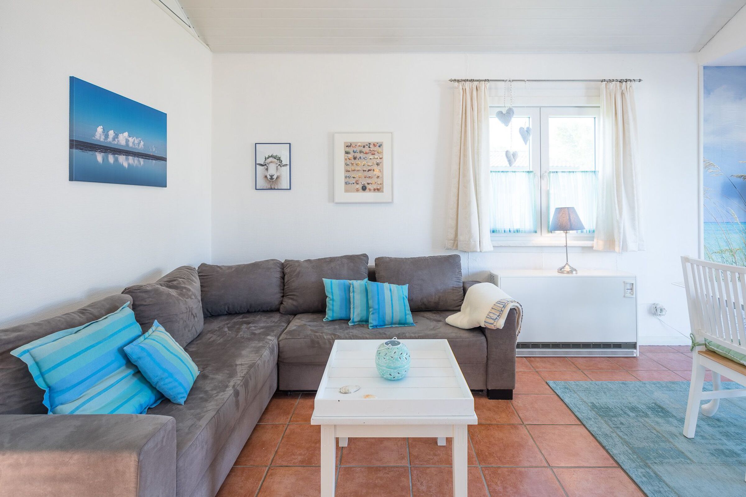 Fernseher, Kamin, DVD-Player, Stereoanlage