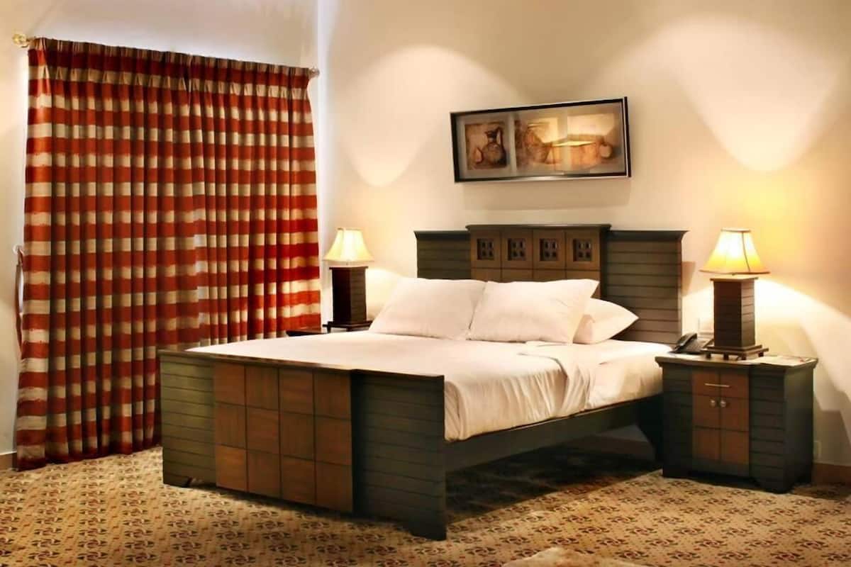 Habitación Deluxe con 1 cama matrimonial o 2 individuales | Cortinas blackout, wifi gratis y ropa de cama